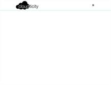 Tablet Screenshot of cloudticity.com
